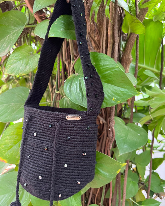 Mochila Wayuu Infinito Pequeña-Tira corta